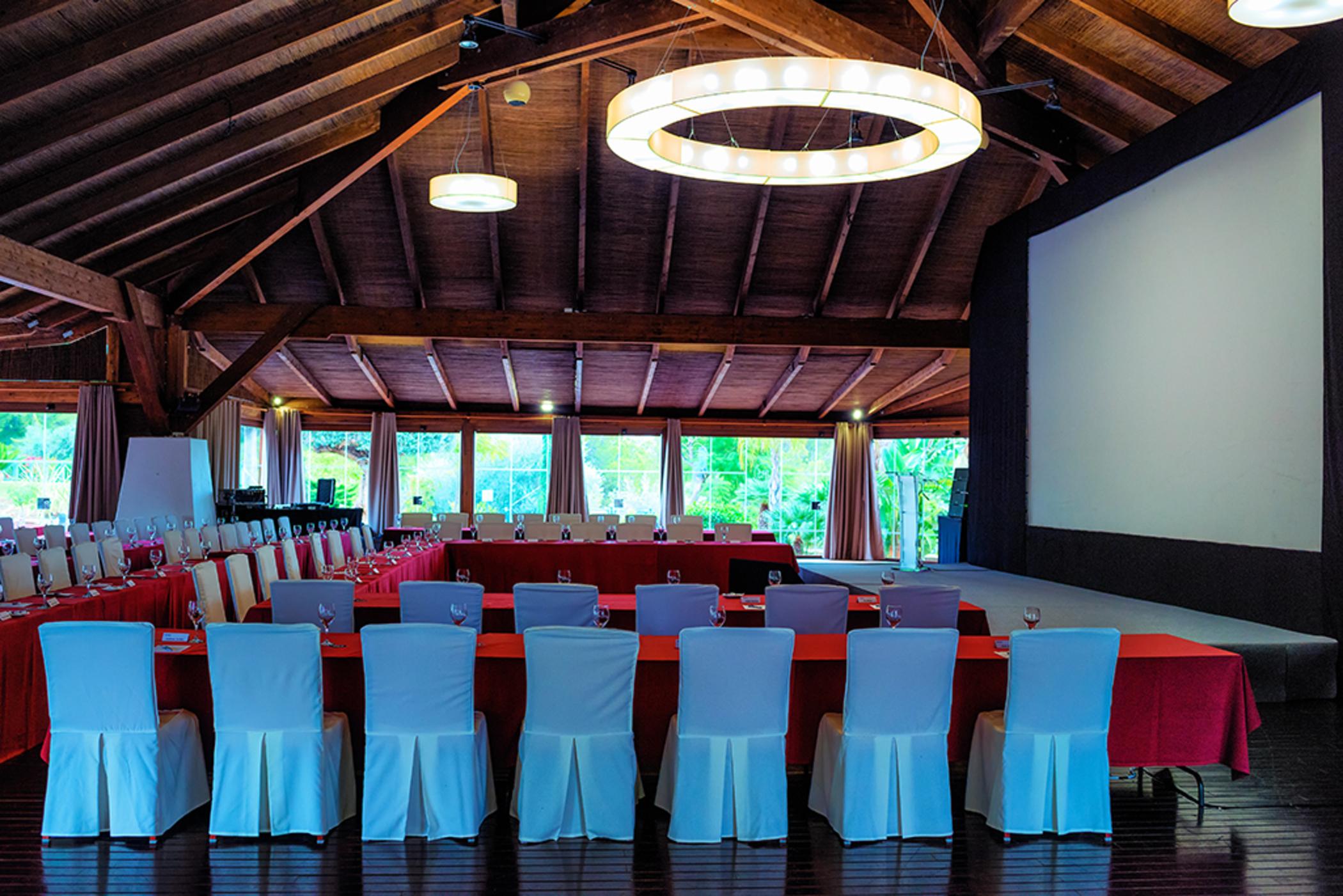 Sh加迪亚别墅酒店 阿尔啼 外观 照片 The conference room